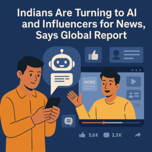 Indians Are Turning to AI and Influencers for News, Says Global Report